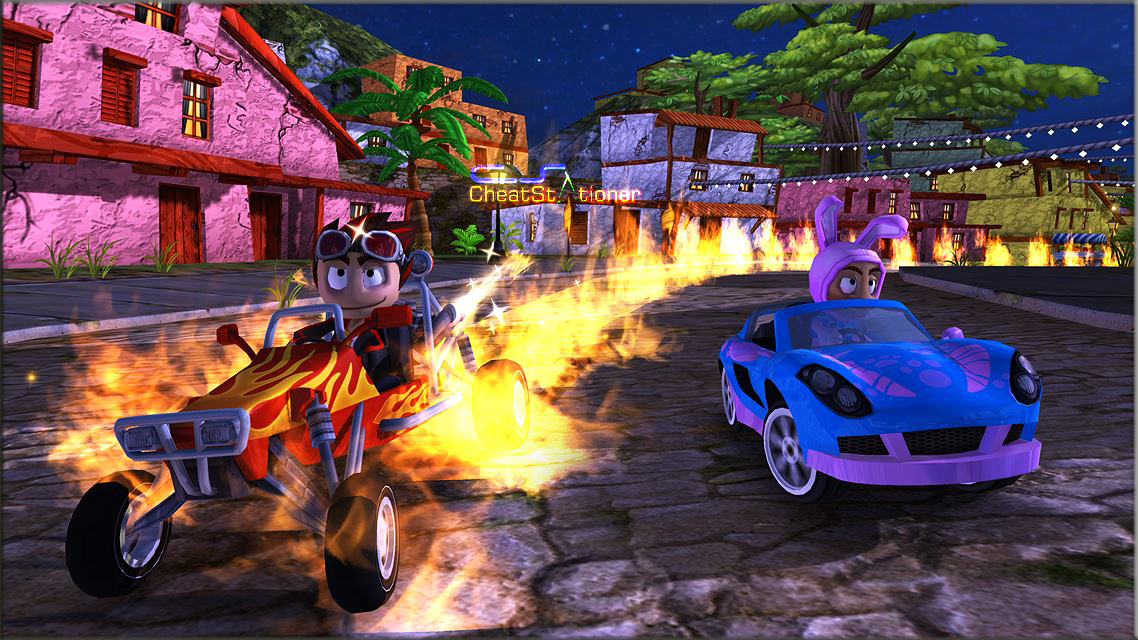 can you play beach buggy racing online